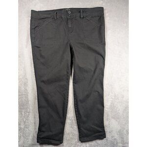 Torrid Pants Womens Size 22 Black High Rise Stretch Straight Leg Casual